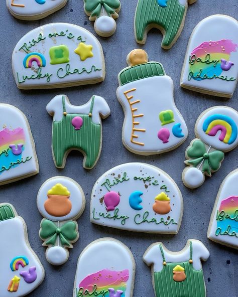 Lucky Charm Gender Reveal Ideas, St Patrick’s Gender Reveal, St Patrick Baby Shower Ideas, March Theme Baby Shower Ideas, St Patrick's Day Baby Shower Ideas, Lucky Charm Baby Shower Theme, Lucky Charms Baby Shower Theme, Lucky Baby Shower Theme, Shamrock Baby Shower Ideas