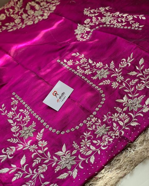 Pink Blouse Designs, Magam Work, Latest Bridal Blouse Designs, Blouse Designs Catalogue, Latest Blouse Designs Pattern, Kids Blouse Designs, Traditional Blouse Designs, Computer Work, Latest Model Blouse Designs