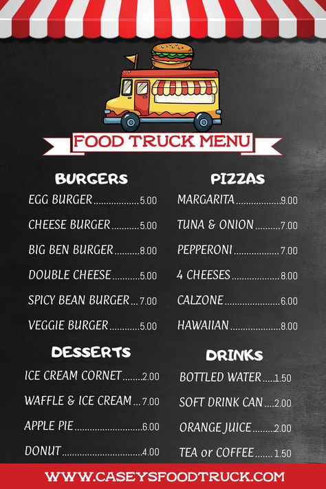 Food Truck Menu Template Unique Food Truck Ideas, Food Truck Party Vbs, Food Truck Vbs, Food Truck Party, Food Truck Business Plan, Foodtrucks Ideas, Food Truck Recipes, Sweet Potato Ground Beef, Potato Ground Beef