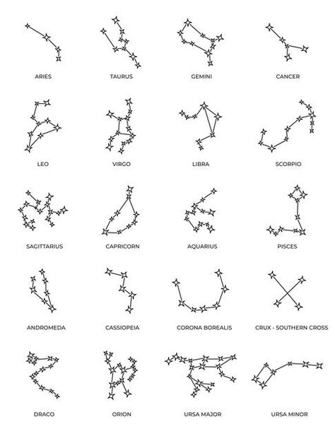 Scorpio Star Constellation, Constellation Drawing, Capricorn Constellation Tattoo, Star Constellation Tattoo, Zodiac Constellation Art, Pisces Constellation Tattoo, Aries Constellation Tattoo, Constellation Piercings, Star Signs Aquarius