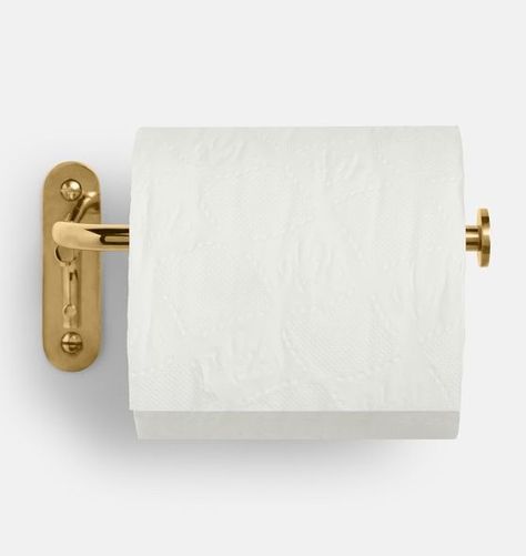 Posey | Rejuvenation Brass Toilet Paper Holder, Light And Dwell, Interior Design Resources, Contract Design, Updated Traditional, Cloth Pads, Color Palette Design, Unlacquered Brass, Kitchen Projects