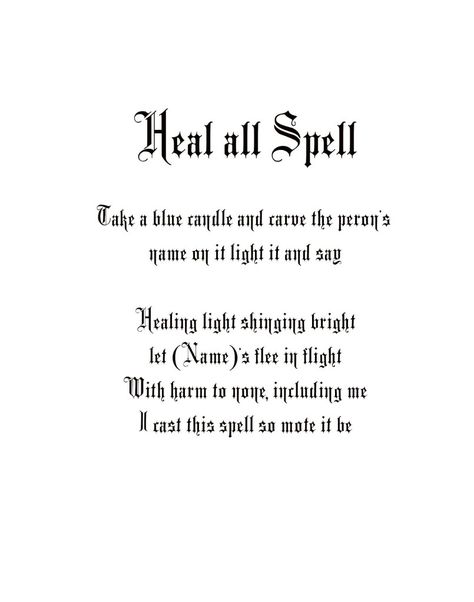 Spells For Positive Change, Health Spells For A Loved One, Healing Spell For A Loved One, Health Spells Wicca, Spells To Heal Others, Spells For Self Healing, Peace Spell For Someone Else, Forced Healing Spell, Feel Better Spell