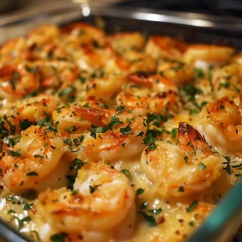 Baked Stuffed Shrimp Casserole - recipes Fancy Shrimp Casserole, Shrimp Stuffing Recipes, Baked Stuffed Shrimp Casserole, Seafood Bake Recipes, Baked Shrimp Casserole, Seafood Stuffing Recipes, Shrimp Casserole Recipes Easy, Shrimp Casseroles, Stuffed Shrimp Recipes