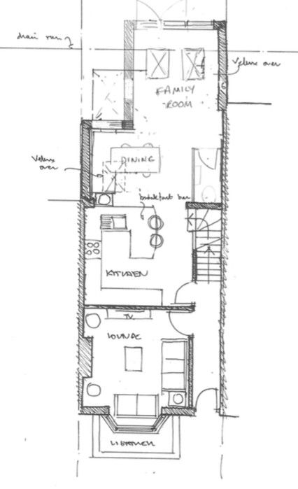 Move kitchen to dining room in Victorian terrace with PD extension | Houzz UK Victorian Terrace House Kitchen, Victorian Terrace Kitchen Extension, Victorian Terrace Extension, Terrace House Extension, Victorian Terrace Kitchen, Victorian Kitchen Extension, Victorian Floor Plans, Open Lounge, Side Return Extension