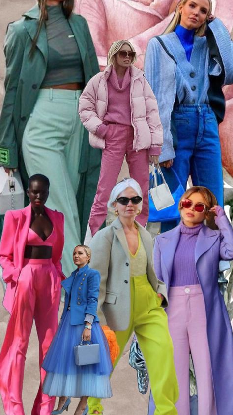 10 Street Style Outfits That Will Turn Heads Monochrome Outfit 2023, Monochromatic Birthday Outfit, Color Monochrome Outfit, Monochromatic Pastel Outfit, Monochromatic Tonal Outfit, Womens Monochrome Outfit, Colorful Monochrome Outfits, Monochrome Group Outfits, Monochrome Theme Party Outfit