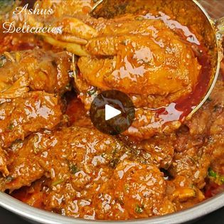 Hyderabadi Chicken Masala | Hyderabadi Chicken Masala | By Ashus DelicaciesFacebook Poulet Tikka Masala, Mutton Korma, Chicken Handi, Chicken Korma Recipe, Kari Ayam, Gosht Recipe, Chicken Karahi, Korma Recipe, Tikka Masala Recipe