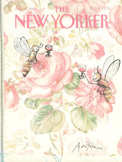 The New Yorker Magazine, New Yorker Magazine, New Yorker Covers, Dorm Posters, Picture Collage Wall, Cute Poster, Vintage Poster Art, Art Collage Wall, Sweet Nothings