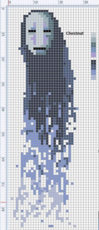 FOR TABRIE - KEYS Totoro Cross Stitch, Anime Cross Stitch, Miyazaki Anime, فن النسيج, Anime Pixel, Graph Patterns, 8bit Art, Pixel Crochet, Pixel Art Grid