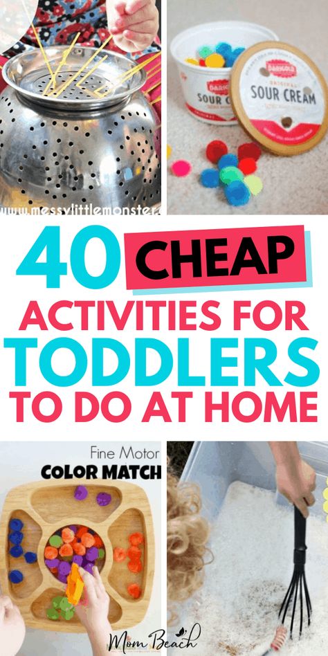 Home Toddler Activities, At Home Toddler Activities, Activities For Toddlers At Home, Aktiviti Kanak-kanak, Indoor Activities For Toddlers, Easy Toddler Activities, Baby Play Activities, Sensory Activities Toddlers, Fun Activities For Toddlers