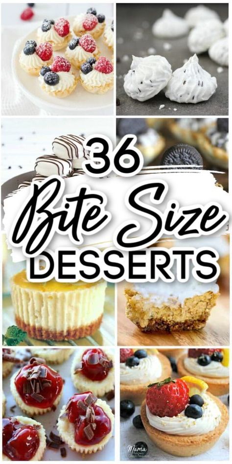 Mini Dessert Recipes, International Desserts, Dessert Bites, Individual Desserts, Bite Size Desserts, Small Desserts, Mini Cheesecakes, Party Desserts, Best Dessert Recipes