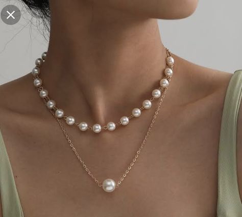 Old Money Pearl Necklace, Old Money Style Jewelry, Old Money Jewellery, Old Money Necklace, Old Money Jewelry, Money Necklace, Jewelry Mood Board, Cocktail Jewelry, Pearl Choker Necklace