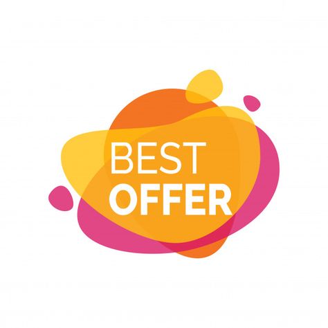 Best offer inscription on paint blot Fre... | Premium Vector #Freepik #vector #background #business-card #banner #flyer Corporate Banner, Marketing Icon, Infographic Design Template, Banner Ads Design, Discount Banner, Flight Deals, Business Banner, Gradient Design, Web Banner Design