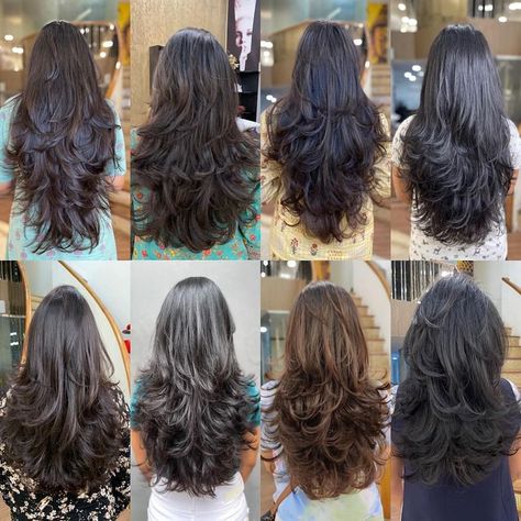 Indian Hair Cuts, Haircuts For Long Hair With Layers, Long Length Hair, Haircuts For Medium Length Hair, Easy Hair Cuts, Brown Hair Inspo, Layered Haircuts For Medium Hair, Haircut Types, Wavy Haircuts