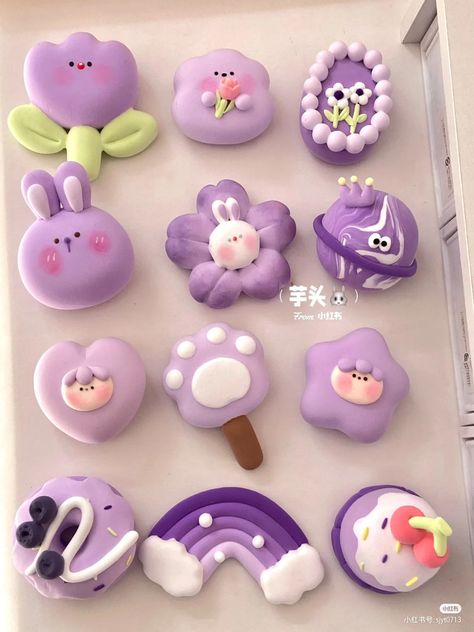 Clay Foam Crafts, Things To Make With Foam Clay, Diy Foam Clay, Cute Foam Clay Ideas, Diy Clay Bracelets, Soft Air Dry Clay Ideas, Clay Foam Ideas, Foam Clay Projects, Foam Clay Diy