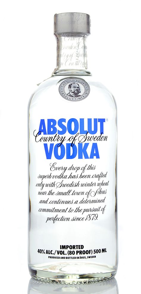 Absolut Vodka Vodka Tumblr, Vodka Aesthetic, Vodka Drinks Easy, Vodka Tonic, Pretty Alcoholic Drinks, Grey Goose Vodka, Alla Vodka, Vodka Brands, Best Alcohol