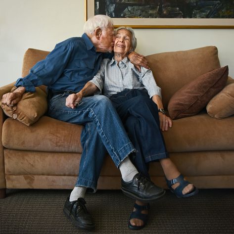 The 100-year-old couple – still married, still going strong | Life and style | The Guardian Funny Couple Photography, Cute Old Couples, Longest Marriage, Funny Couple, Growing Old Together, 사진 촬영 포즈, Old Couples, Strong Family, The Love Club