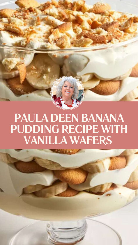 Paula Deen Banana Pudding Recipe With Vanilla Wafers Sweet Condensed Milk Banana Pudding, Eagle Brand Banana Pudding Condensed Milk, Sweetened Condensed Milk Banana Pudding, Vanilla Pudding Recipes Instant, Banana Pudding Vanilla Wafers, Vanilla Pudding With Nilla Wafers, Nana Pudding Recipe, Banana Pudding Made With Sweetened Condensed Milk, Banana Pudding Eagle Brand Milk Recipe