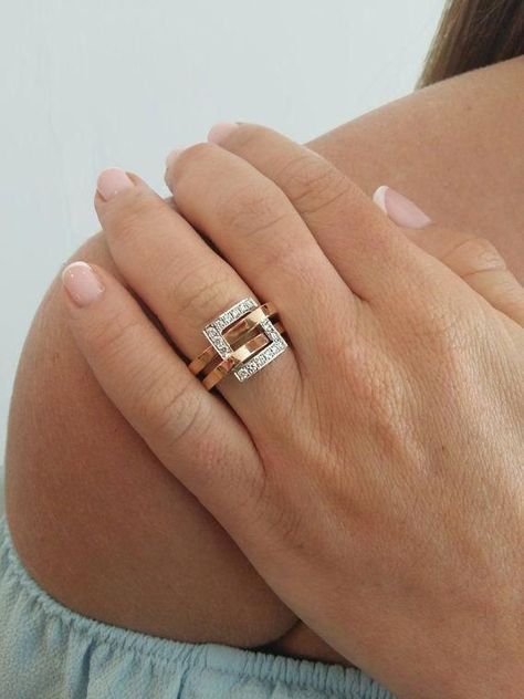 Turquoise Wedding Rings, Unghie Nail Art, Gold Rings Fashion, Gold Rings Jewelry, Gold Ring Designs, Diamond Jewelry Designs, Gold Bangles Design, Rings Fashion, Finger Rings