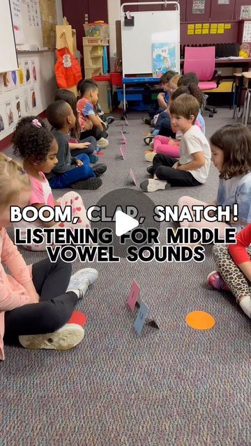 Letter Sounds Activities Kindergarten, Alphabet Sound Activities, Phonics Games Kindergarten, Alphabet Games For Kindergarten, Reading Games For Kindergarten, Letter Games For Kids, Listening Activities For Kids, Vowel Sounds Activities, Games For Grade 1