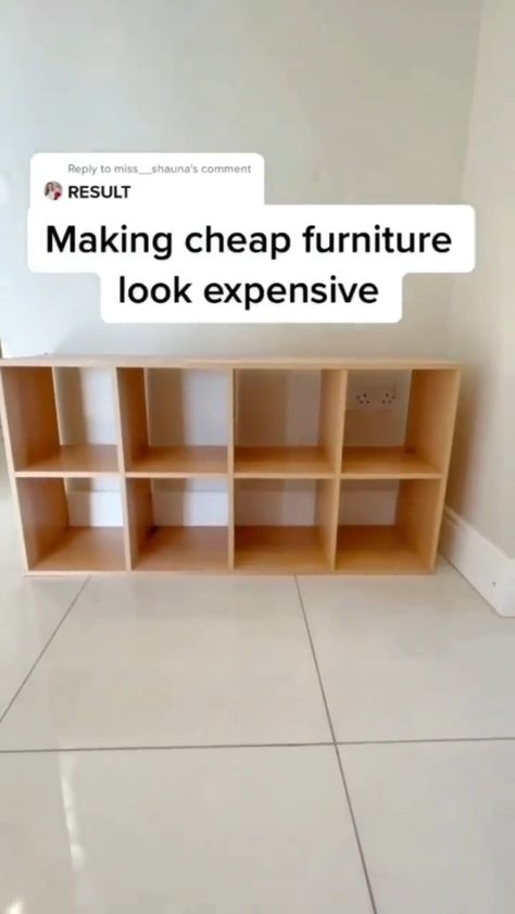 Living Modern, Look Expensive, Diy Furniture Renovation, Furniture Renovation, Diy Furniture Table, Furniture Hacks, Diy Crafts For Home Decor, Refurbished Furniture, Cheap Furniture