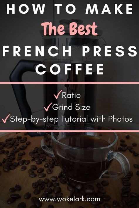 French Press Coffee Ratio, French Press Coffee How To Make, French Press Ratio, French Press Coffee Recipe, French Press Recipes, Best French Press Coffee, Best French Press, Cafe Designs, Coffee To Water Ratio