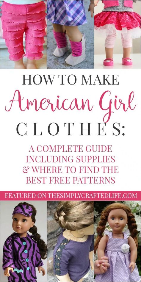 American Girl Clothes Patterns, American Girl Outfits, American Girl Diy, Куклы American Girl, American Girl Doll Diy, Girls Clothes Patterns, Doll Patterns Free, American Girl Patterns, American Girl Doll Crafts