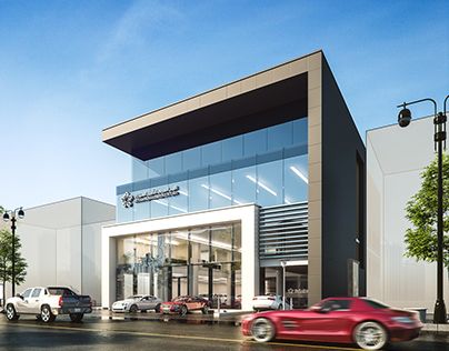 Cars showroom Comertial Buildings, Car Showroom Design, Mall Facade, Villa Exterior, Commercial Design Exterior, Retail Facade, Retail Architecture, Commercial And Office Architecture, Facade Architecture Design