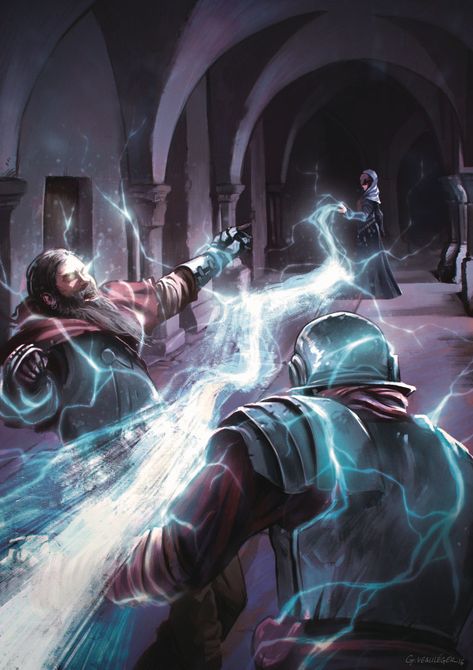 RAYOS DE ENERGIA (HECHIZEROS) Lightning Mage Art, Lightning Magic Fantasy Art, Lightning Mage Fantasy Art, Lightning Magic Art, Evocation Magic, Lightning Mage, Wizard Battle, Lightning Magic, Lightning Spell