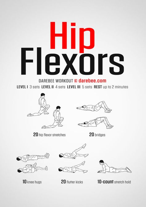 Hip Flexors Workout Hip Strengthening Exercises, Hip Flexor Exercises, Hip Flexor Stretch, Hip Flexors, Mobility Exercises, Vacation Mood, Strengthening Exercises, Easy Yoga Workouts, Body Workout Plan