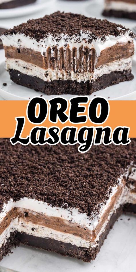 Cookies And Cream Pie Oreo, Best Bake Off Desserts, Cookies And Cream Mini Dessert, Dessert With Lasagna Dinner, Individual Oreo Desserts, Yummy Unique Desserts, Gluten Free Oreo Fluff, Oreo Cold Dessert, Oreo Flavored Desserts