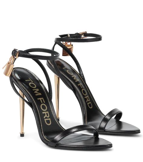 Tom Ford - Padlock leather sandals | Mytheresa