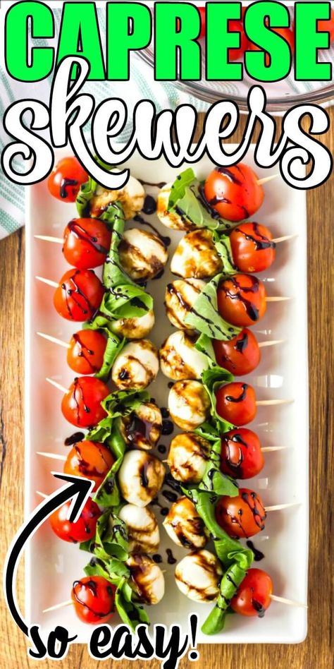 Egg Salad Pasta, Soup Shooters, Caprese Appetizer, Caprese Salad Skewers, Salad Macaroni, Ensalada Caprese, Skewer Appetizers, Caprese Skewers, Crispy Baked Chicken