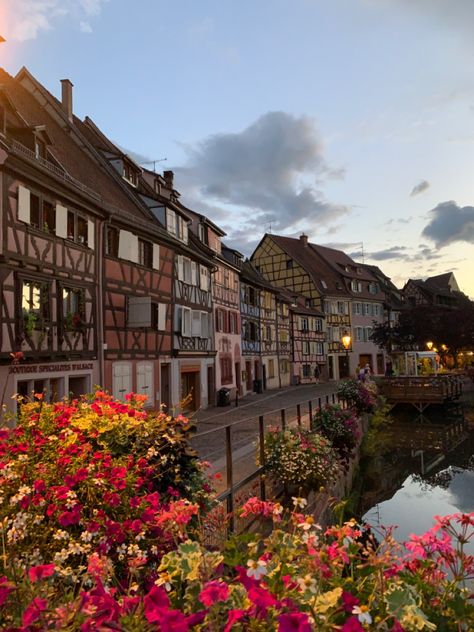 #france #alsace #colmar #landscape #flower #aesthetic #wallpaper Alsace France Aesthetic, France City Aesthetic, France Village Aesthetic, Colmar France Aesthetic, France Aesthetic Landscape, France Aesthetic Countryside, Old France Aesthetic, France Wallpaper Aesthetic, France Aesthetic Wallpaper