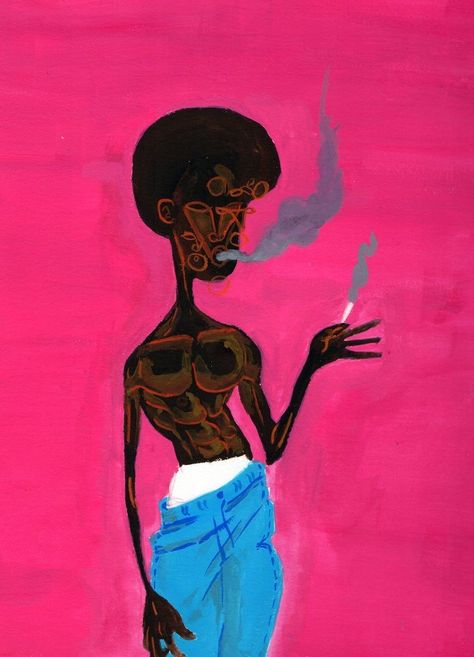 Arte Grunge, Black Art Painting, Afrocentric Art, Arte Inspo, Black Art Pictures, Afro Art, Art Inspiration Painting, Ethereal Art, Funky Art