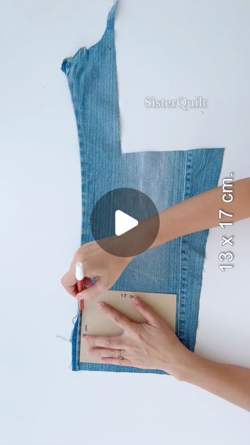 How To Make Coin Purse, Denim Scraps Ideas, Denim Diy Upcycling, Diy Coin Purse Pattern, Card Wallet Pattern, Handmade Fabric Purses, Denim Sewing Projects, Denim Upcycle, Diy Coin Purse