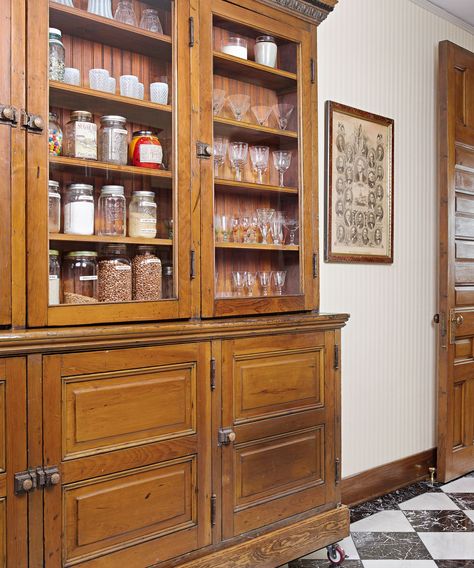 Read This Before You Put in a Pantry - This Old House Build Kitchen Pantry, Kitchen Pantry Shelving, Stand Alone Pantry, Free Standing Pantry, Standing Pantry, Pantry Cabinet Free Standing, Vintage Pantry, House Pantry, Desain Pantry