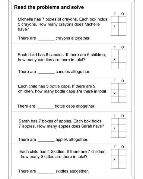 2nd Grade Math Worksheets Word Problems, Multiplication Word Problems For Grade 2, Multiplication Word Problems 3rd Grade, Worksheet Multiplication, Grade 2 Math, Decimal Multiplication, Inequality Word Problems, Math Multiplication Worksheets, Maths Worksheet