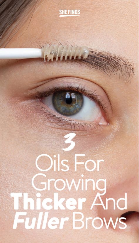 Fuller Eyebrows Naturally, Eyebrow Growth Remedies Fast, How To Make Eyebrows Thicker, How To Grow Eyebrows Faster, Eyebrow Serum Diy, Eye Brow Growth, Coconut Oil Eyebrows, Grow Your Eyebrows, Eyebrow Oil