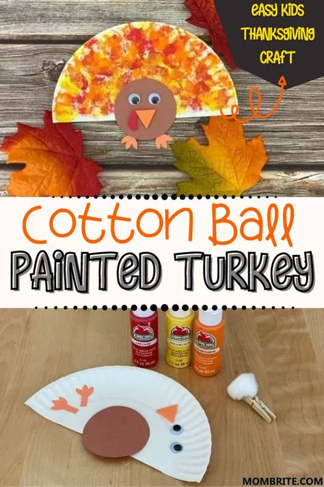 Thanksgiving Activities Preschool, Fun Thanksgiving Crafts, Thanksgiving Crafts Preschool, Thanksgiving Turkey Craft, November Crafts, K Crafts, Thanksgiving Preschool, Thanksgiving Art, Toddler Arts And Crafts