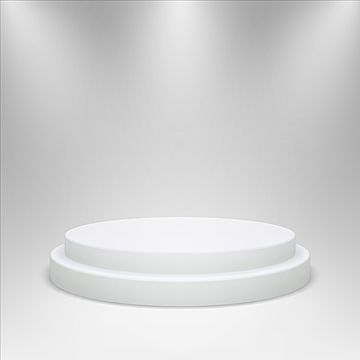 realistic white round podium in studio lighting 3d pedestal or platform for product showcase on a gray background vector illustration 3d Cylinder, Green Contrast Color, Geometry Background, Curtains Vector, Abstract Science, Concert Stage Design, Plan Image, Photo Album Design, Facebook Cover Template