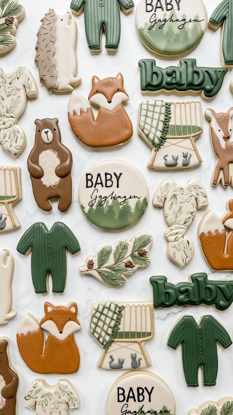 Woodland Shower Theme, Forrest Theme Baby Shower Ideas, Neutral Woodland Baby Shower Ideas, Woodland Bear Baby Shower Theme, Little Boy Baby Shower Themes, Boy Baby Shower Woodland Theme, Woodland Boy Baby Shower Ideas, Wood Baby Shower Theme, Woodland Baby Boy Shower Theme