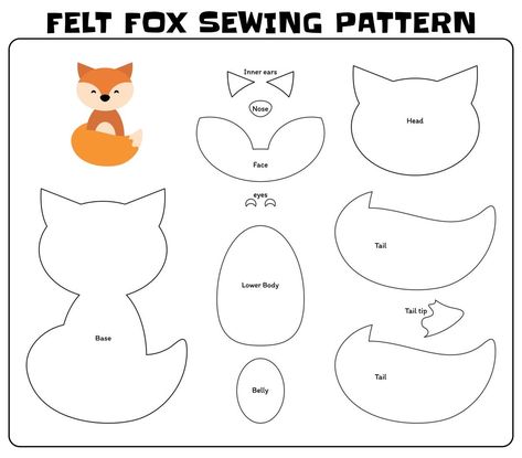 Add me on Snapchat! Username: ashleyann0607 https://snapchat.com/t/jvl8NLUY Forest Felt Animals, Felt Fox Ornament Pattern, Fox Ornament Pattern, Felt Woodland Animals Pattern, Fox Outline Simple, Felt Animals Patterns Free, Winter Fox Craft, Felt Woodland Animal Patterns Free Printables, Fox Applique Pattern Free