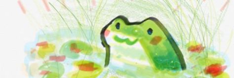 Cute Banners For Discord Green, Cottagecore Discord Banners, Cute Notion Headers, Baners Twitter Aesthetic, Frog Header, Notion Banner Aesthetic, Green Discord Banner, Green Twitter Header, Twitter Header Cute