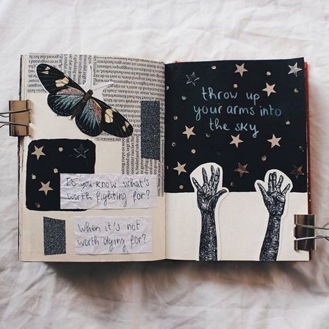 Tips, ideas, and tricks, that will help you get started right away with your own art journal! Journal D'inspiration, Kunstjournal Inspiration, Journal D'art, Album Journal, Bullet Journal Aesthetic, Diary Ideas, Bullet Journal Writing, Bullet Journal Art, 수채화 그림