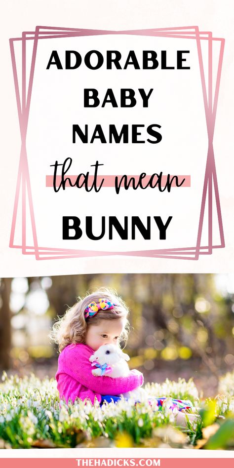 As parents-to-be, one of the most exciting and challenging tasks is choosing the perfect name for your little one. If you're looking for something unique and inspired by the innocence and charm of rabbits, you're in luck!  While the term bunny refers to a baby rabbit, the cute and cuddly name can be great inspiration for a name for your baby girl or boy.  Below I've compiled a list of 100 beautiful names that are rabbit-themed, related, or inspired by bunny's, that are perfect for your baby. Unique Bunny Names, Bunny Names Ideas, New Bunny Checklist, Boy Rabbit Names, Bunny Nursery Theme, What Can Rabbits Eat List, Cute White Bunny, Western Names, Mini Lop Bunnies