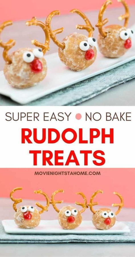 December Snack Ideas, Rudolph Snacks For Kids, Christmas Treats For Toddlers Parties, Healthy Kids Christmas Party Snacks, School Christmas Breakfast Party, Christmas Breakfast Snacks, Kindergarten Christmas Party Snacks, Kid Christmas Breakfast, Kids Christmas Brunch Party