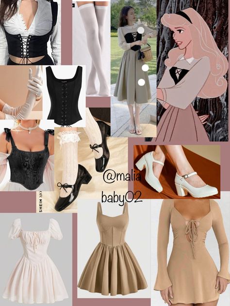 Modern Day Princess Costume, Aurora Outfit Ideas Disney, Sleeping Beauty Bounding, Aurora Modern Outfit, Disney Bounding Aurora, Disney Princess Outfits Women Casual, Princess Aurora Inspired Outfits, Aurora Bounding, Princess Aurora Outfit Ideas