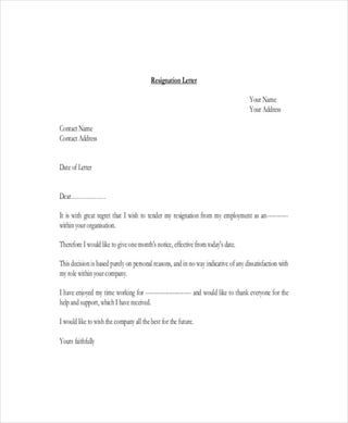 26+ Simple Resignation Letters- Word, PDF, Docs | Free & Premium Templates Professional Resignation Letter, Resignation Letter Format, Resignation Letter Template, Resignation Template, Short Resignation Letter, Job Letter, Job Resignation Letter, Resignation Letter Sample, Resignation Letters