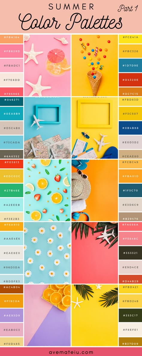 Ave Mateiu Color Palette, Color Combinations For Artists, Color Code Combinations, Color Combinations With Code, High Fashion Color Palette, Color Combinations For Art, Color Palette For Infographic, Vibrant Color Palette Hex Codes, Retro Hex Codes