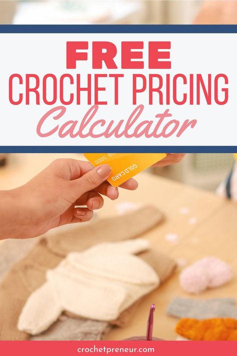 Crochet Pricing, Selling Crochet Items, Practical Crochet, Pricing Strategies, Crochet Craft Fair, Pricing Strategy, Crochet Bloggers, Easy Crafts To Sell, Pricing Calculator